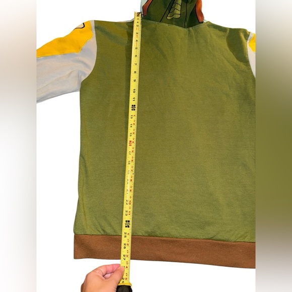 Star Wars Boba Fett Full Zip Hoodie Jacket – Adult Medium - Picture 5 of 8